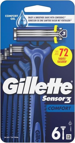 Gillette sensor3 comfort - 2,