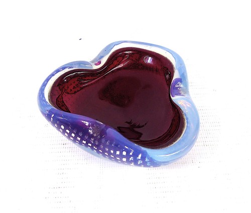 Vintage murano style red - vintage, red/blue