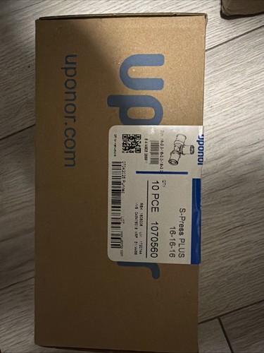 Uponor press plus 16mm tee - plus,