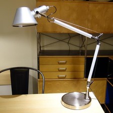 TOLOMEO Desk Lamp by Michele De Lucchi - Aluminum Silver - Unused (Repro)