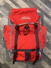 Berghaus Munro 55 Litre Day Sack Back Pack Unisex Red Vintage Hiking Walking