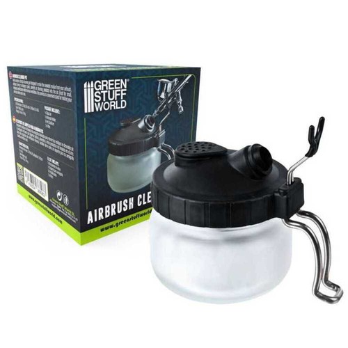 Airbrush cleaning pot - pot, with