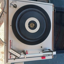 Vintage Telefunken TW 509 Deluxe Turntable MCM Powers Up And Works Rare 
