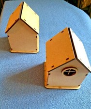 Wooden MDF Beach Huts Craft