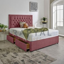 ORTHOPAEDIC DIVAN BED SET WITH