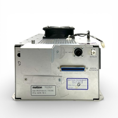 Mattson rfs3019 used - mattson, rf