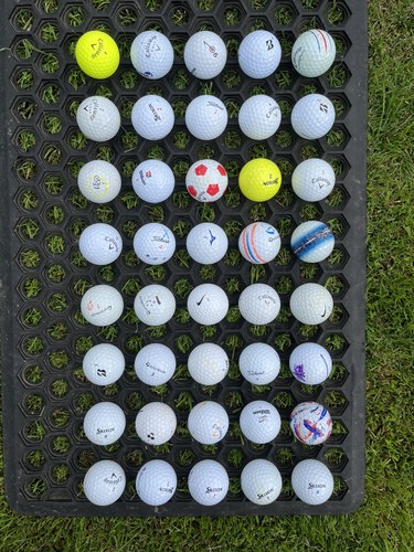 Golf balls mixed - 40, titleist