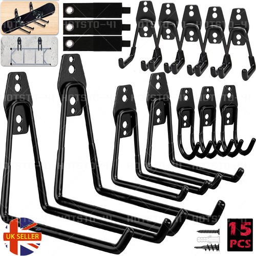 15x heavy duty storage hooks - storage,