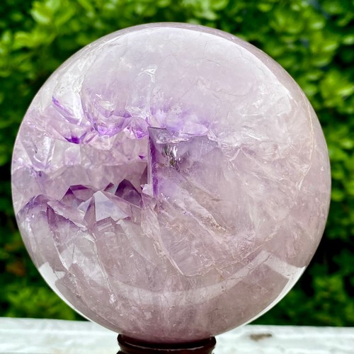 4lb amethyst agate sphere - ,