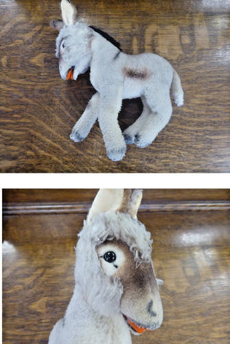 Vintage steiff grissy esel - grissy,