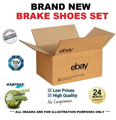 Rear brake shoes for nissan - shoes,