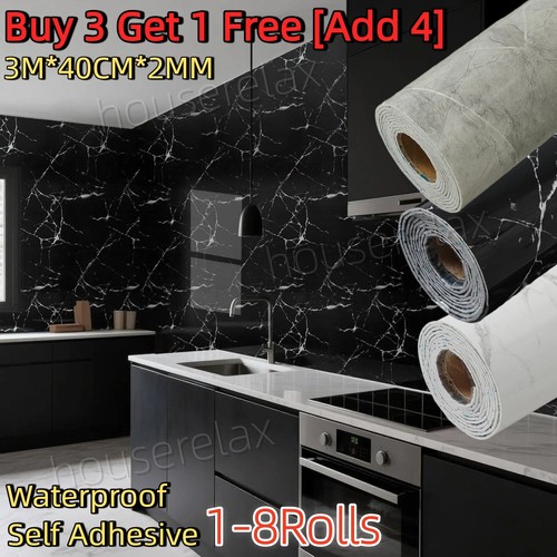 Thick pvc marble - 3m,