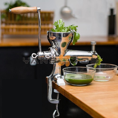 Stainless steel slow juicer - slow,