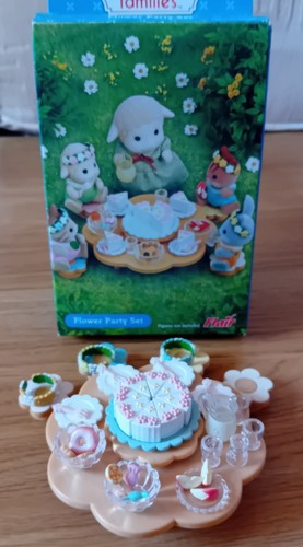 Sylvanian flower party set - party,