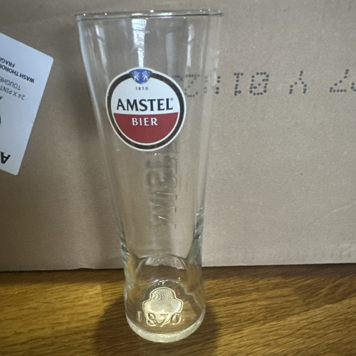 18x amstel pint glasses - pint, –