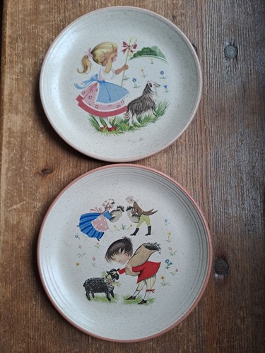 Pair purbeck pottery - pair,