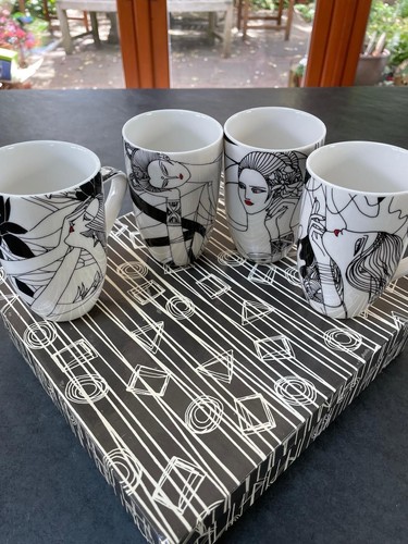 Set art deco - of, glamour