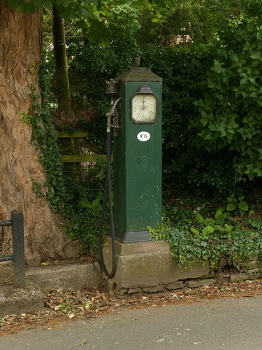 Photo petrol pump the old - pump,