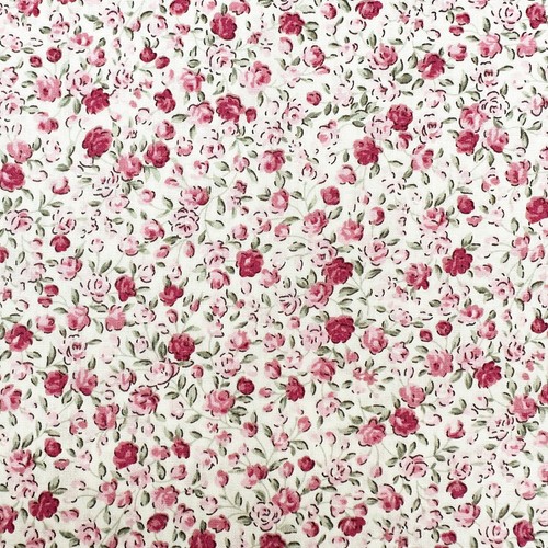 Cotton fabric pretty pink - pretty,