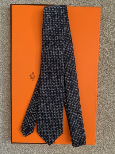 Hermès paris navy blue - hermès,