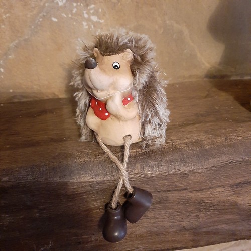 Ceramic hedgehog home - ceramic,