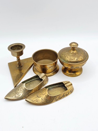 Vintage brass bundle chinese - bundle,