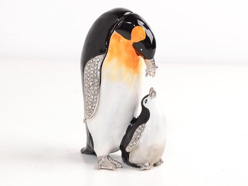 Penguin chick trinket box - chick,