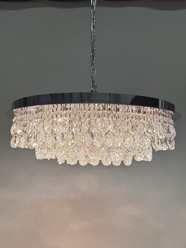 Murano crystal chandelier - crystal,
