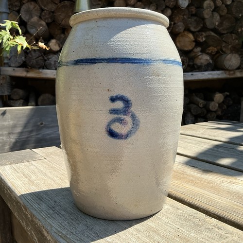 Antique blue painted 3 - blue, #