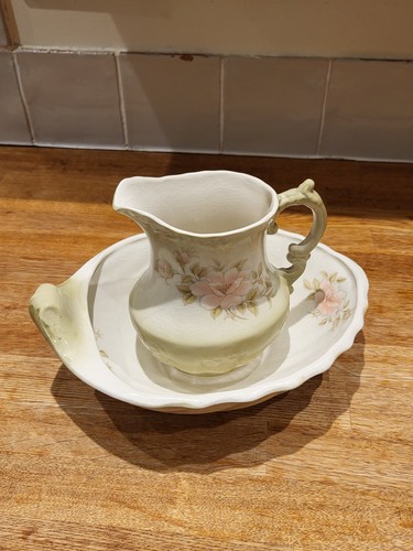 Vintage ceramic pitcher - vintage,