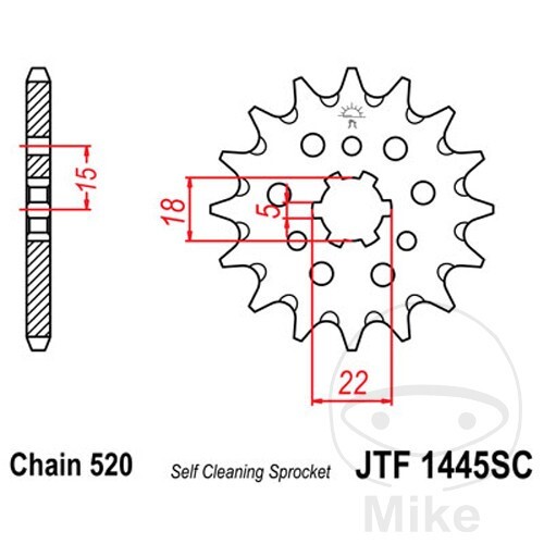 Sprocket for kawasaki 125 k - kawasaki,