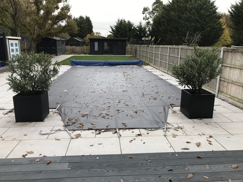 Deluxe pool debris cover - pool,