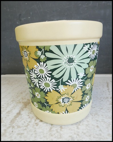 Vintage plastic wastepaper - vintage,