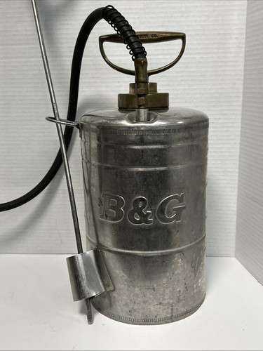 Vintage gallon brass - b&g, 1