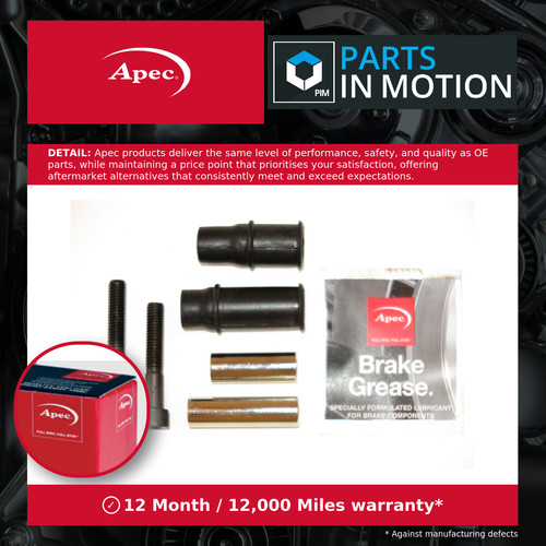 Brake caliper fitting kit - kit, fits