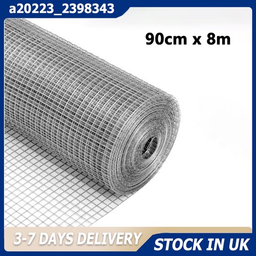 90cm galvanized welded - 90cm, 8m