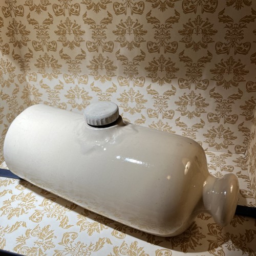 Vintage stoneware hot water - stoneware,