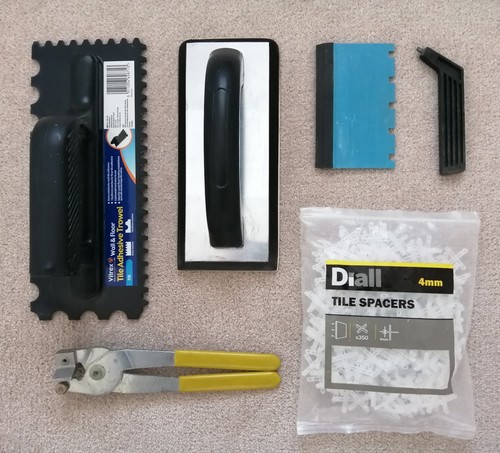 Used floor wall tiling tools - &,