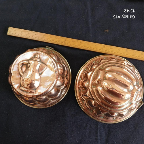 Vintage copper jelly - 2,