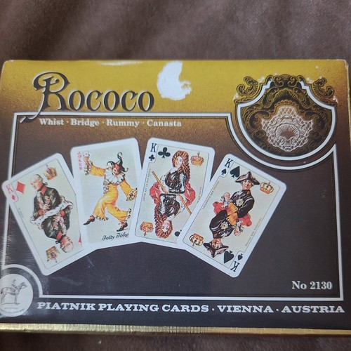 Rococo piatnik playing cards - rococo,