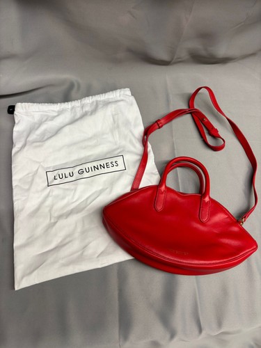 Lulu guinness red lip - guinness,