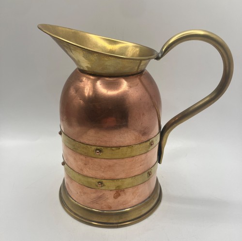 Vintage copper brass banded - vintage,