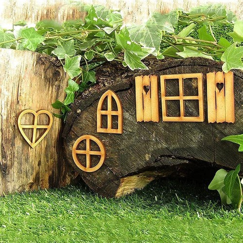 6pcs wooden fairy - 6pcs,