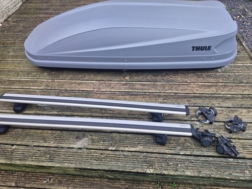 Thule roof box and - box, 50
