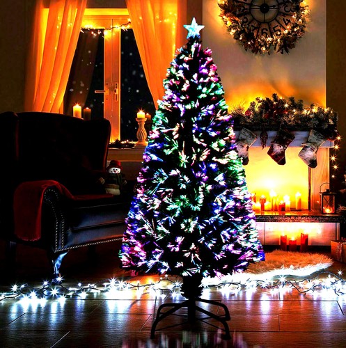 4ft fibre optic christmas - fibre, tree