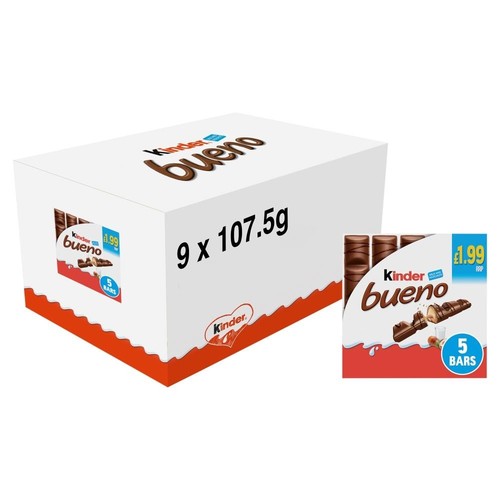Kinder bueno milk hazelnuts - &,