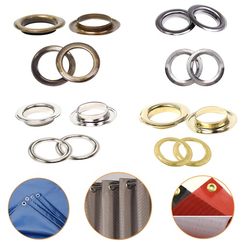 Brass eyelets with - eyelets, plastic