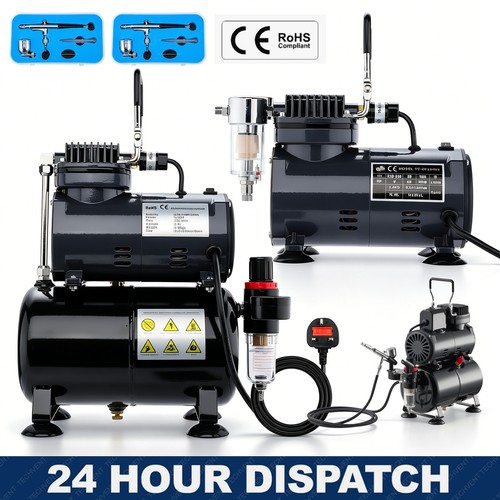 Airbrush kit compressor - compressor, with