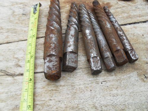 Screw bolt extractors - bolt,