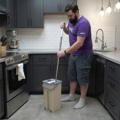 Flat mop bucket set with - 5l, 2